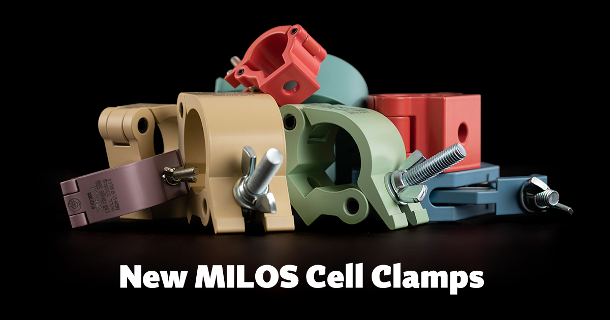 New MILOS Cell Clamps